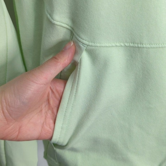 All in Motion French Terry Woven Mix Crew Neck XS NWT - Picture 4 of 9